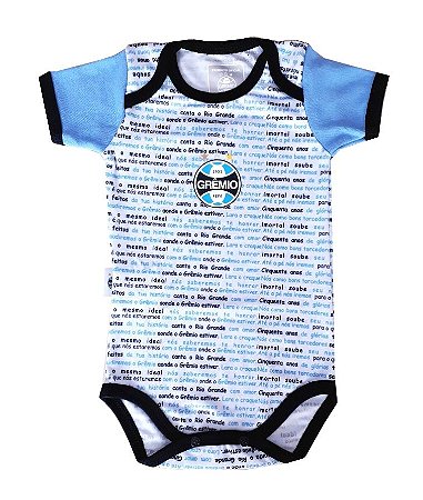 Body Bebê Grêmio Hino Oficial