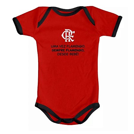 Body Flamengo Vermelho Aqui Tem Um Mini Campeão Oficial