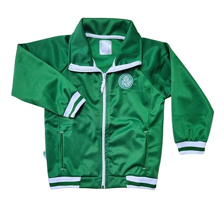 Jaqueta Infantil Palmeiras Blusa De Frio Flanelada Oficial