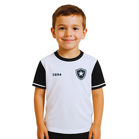 Camisa Botafogo Infantil Troféu Branca Oficial