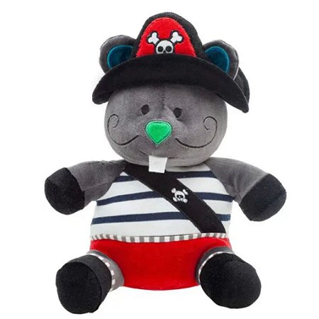 Pelúcia Rato Capitão Feijão Zip Toys 31cm