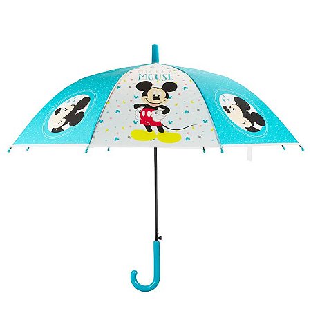Guarda Chuva Infantil Verde Mickey 68x80cm - Disney