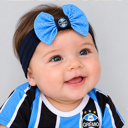 Tiara Faixinha Bebê Grêmio Poa Oficial
