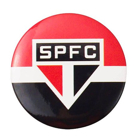 Broche Redondo São Paulo FC 4cm
