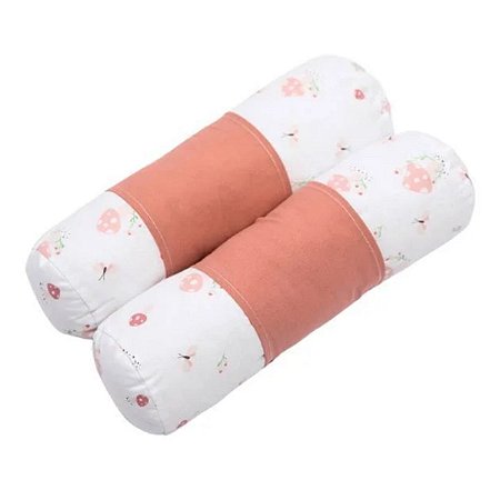 Segura Bebê Estampa Cogumelo 30Cm X 26Cm X 7Cm Papi Baby