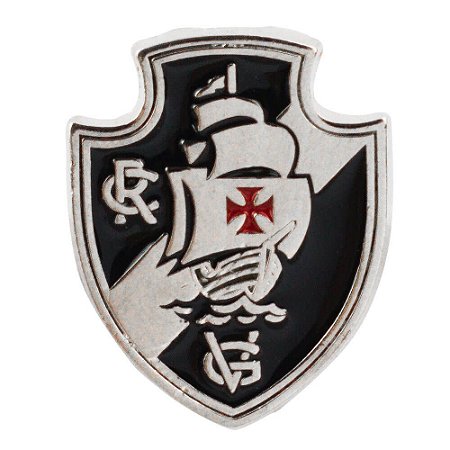 Broche Metal Escudo Time 2.5x2cm - Vasco