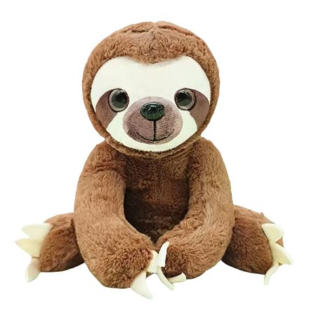 Pelúcia Bicho-Preguiça 25cm Macio, Fofinho