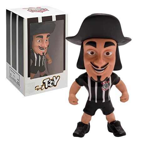 Boneco Mascote Corinthians Mosqueteiro Oficial Fut Toy
