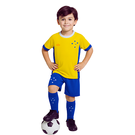 Uniforme Infantil Cruzeiro Goleiro Oficial