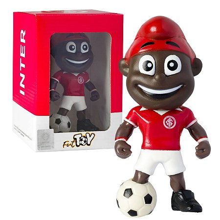 Boneco Mascote Internacional Vermelho Oficial Fut Toy 14cm