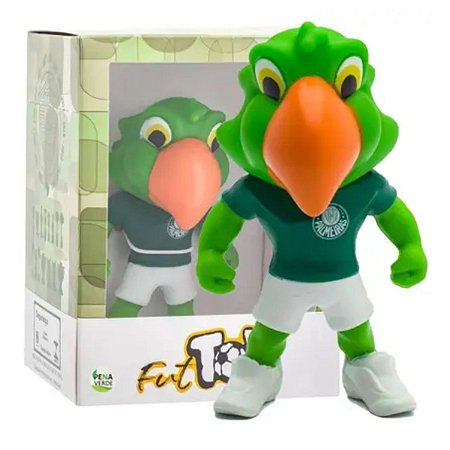 Boneco Mascote Palmeiras Periquito Oficial Fut Toy 14cm