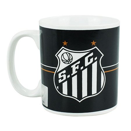 Caneca Porcelana 320ml Santos Oficial
