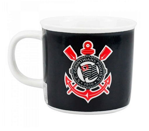 Caneca Porcelana Corinthians 450ml Oficial