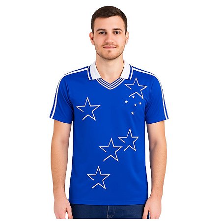 Camisa Polo Cruzeiro Retrô Título 1997 Adulto Oficial