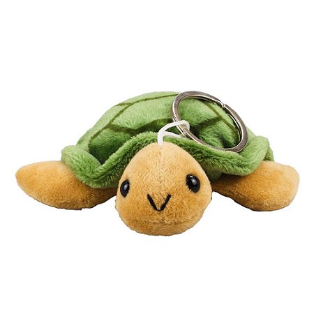 Chaveiro de Pelúcia Tartaruga Marinha 12cm