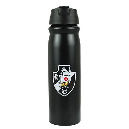Garrafa Alumínio Com Canudo Vasco 650ml Oficial