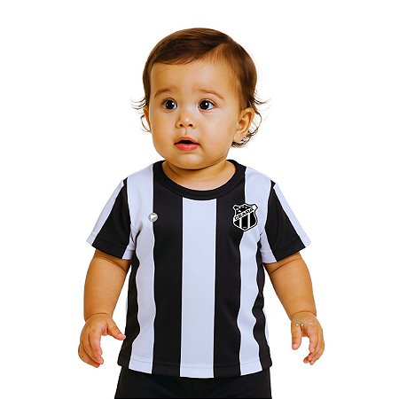 Camisa Bebê Ceará Baby Look Listrada Oficial