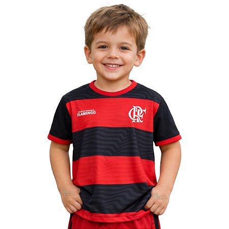 Camisa Flamengo Infantil Listrada Emoção Oficial