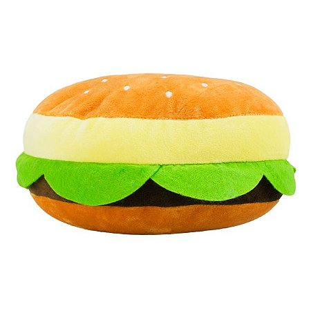 Pelúcia Em Formato De X-Salada Hamburger 11 x 20cm