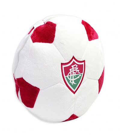 Almofada Bola Pelúcia Fluminense Oficial