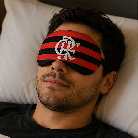 Máscara De Dormir Tapa Olhos Flamengo Oficial