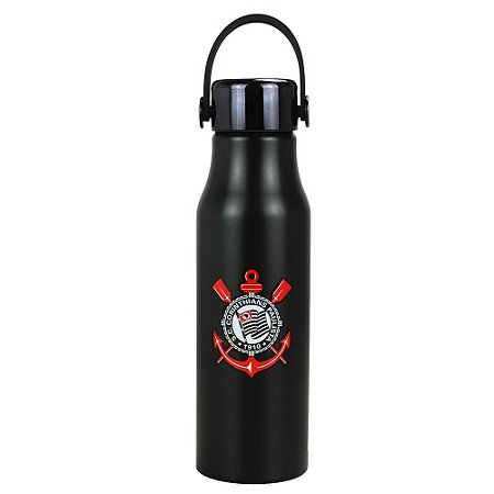 Garrafa de Alumínio Corinthians 600ml Oficial