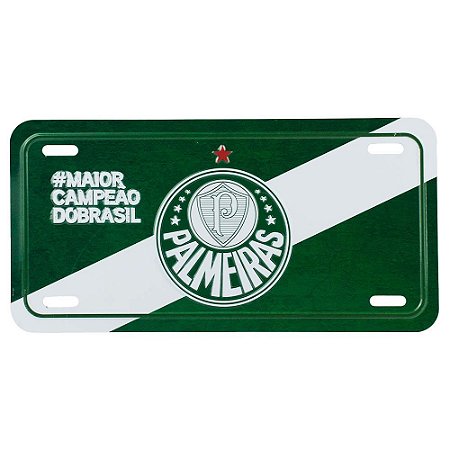 Enfeite de Metal Para Carro Palmeiras Oficial