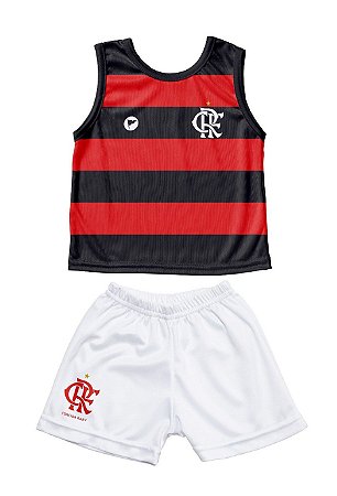 Conjunto Flamengo Bebê Regata - Torcida Baby