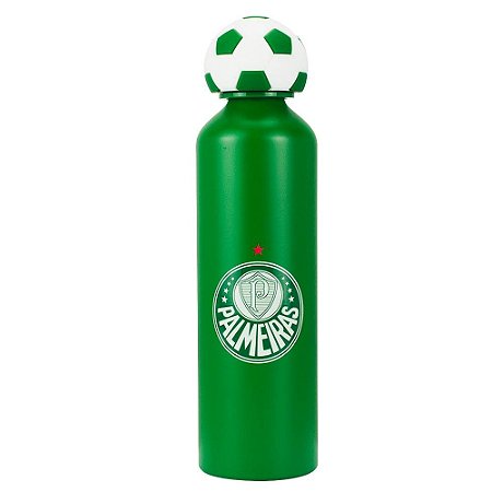Garrafa de Alumínio Palmeiras Bola 750ml Oficial