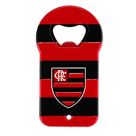Abridor De Garrafas Flamengo Com Ímã Oficial