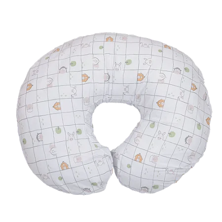 Almofada De Amamentação Para Bebê Papi Animais 62CmX50Cm