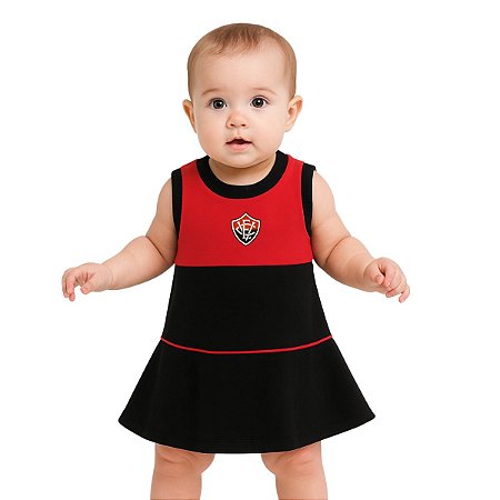 Vestido Bebê Vitória Regata Oficial