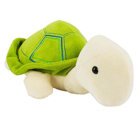 Pelúcia Tartaruga Terrestre Verde Claro 24cm