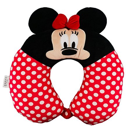 Almofada Pescoceira Minnie 30x30cm Disney
