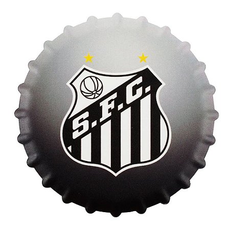 Porta Copos Escudo Santos Cerâmica Oficial