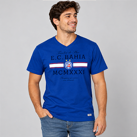 Camisa Bahia Adulto Azul Vibração Oficial