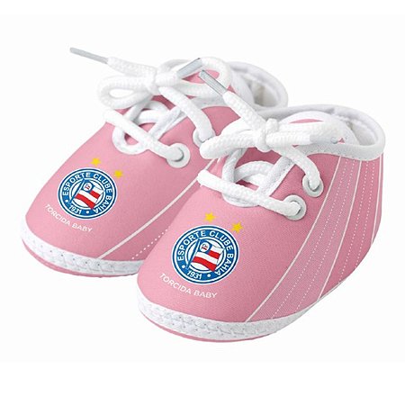 Chuteira Bebê Bahia Rosa Oficial - Torcida Baby