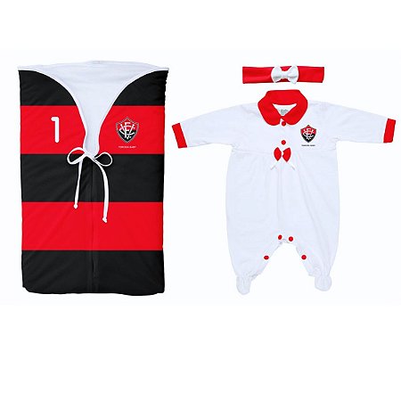 Kit Vitória Saída Maternidade Meninas - Torcida Baby