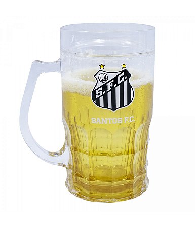 Caneca Cerveja Santos 400ml Oficial