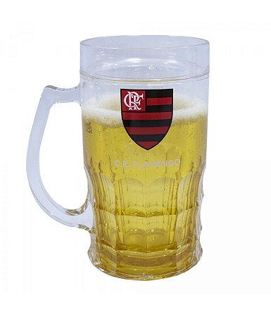 Caneca Cerveja Flamengo 400ml Oficial