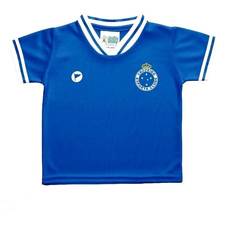 Camiseta Bebê Cruzeiro Azul - Torcida Baby