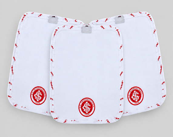 Kit 3 Toalhinhas de Boca Bebê Internacional Oficial