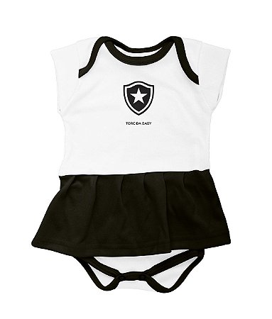 Body Bebê Vestido Botafogo - Torcida Baby