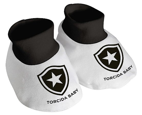 Meia Pantufa Bebê Botafogo Oficial