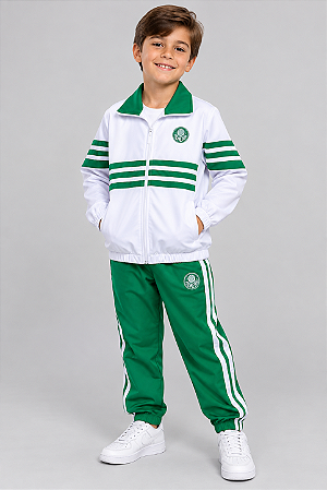 Agasalho Infantil Palmeiras Microfibra Forrado Oficial