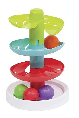 Brinquedo Bebê Torre Espiral De Bola - Buba