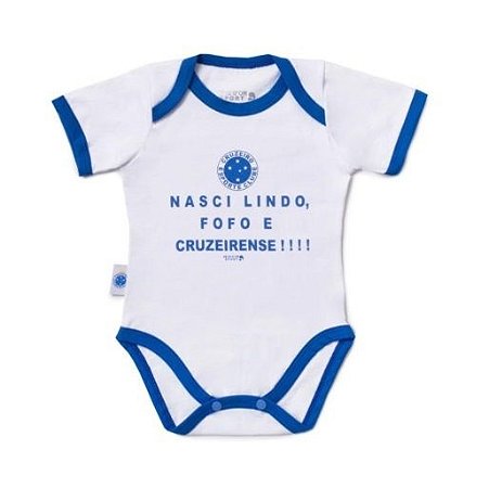 Body Cruzeiro "Nasci Torcedor" Revedor