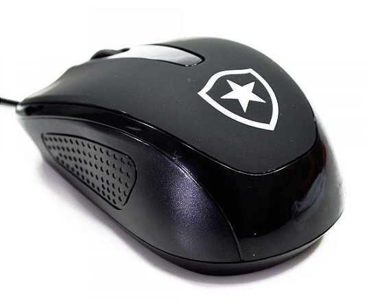 Mouse Óptico Com Fio Botafogo Oficial