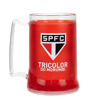 Caneca Gel Isolante Térmico 400ml São Paulo Oficial