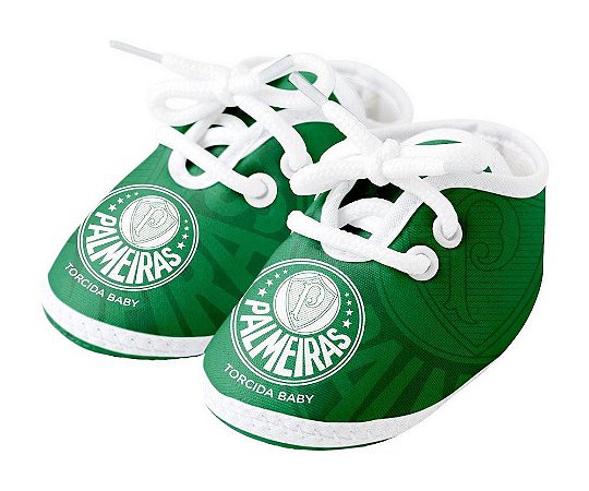 Chuteira Bebê Palmeiras Oficial - Torcida Baby - Cia Bebê